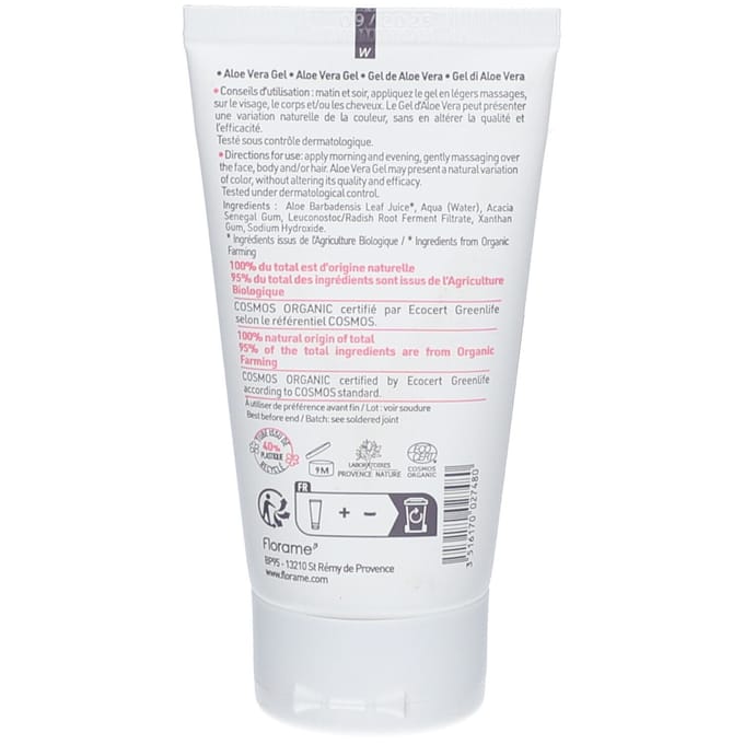 Florame Biologische Aloë Vera Gel 50 ml