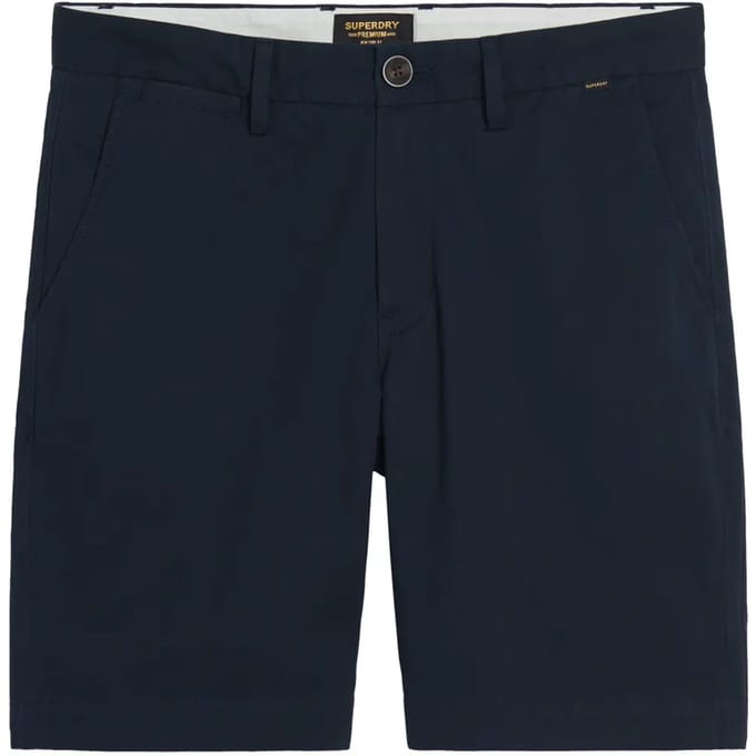 Superdry - Chinoshort met stretch - Heren - Korte broeken