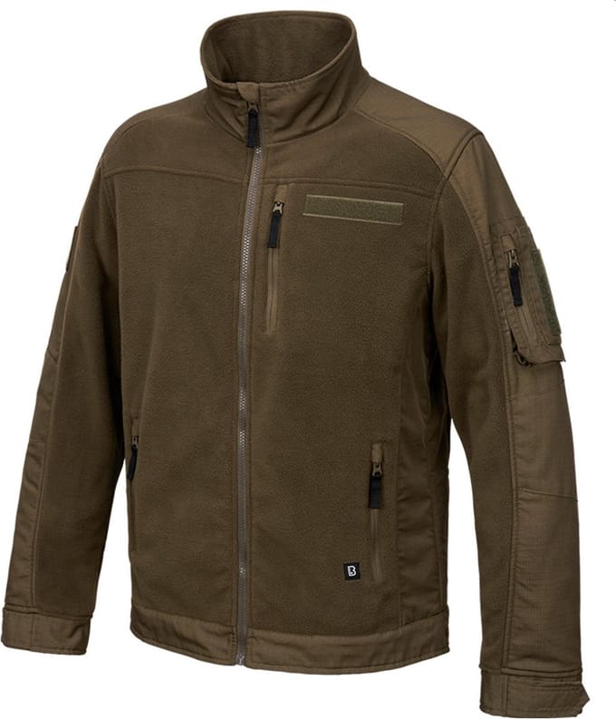 Brandit Functional Olive Fleece Jas Heren