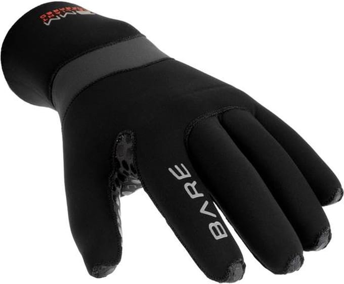 Bare Ultrawarmth 5 Mm Handschoenen Zwart S Man,Vrouw