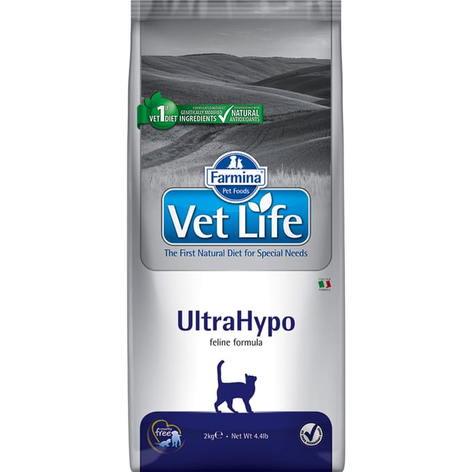 Farmina Vet Life Natural Diet Cat Ultrahypo 2kg