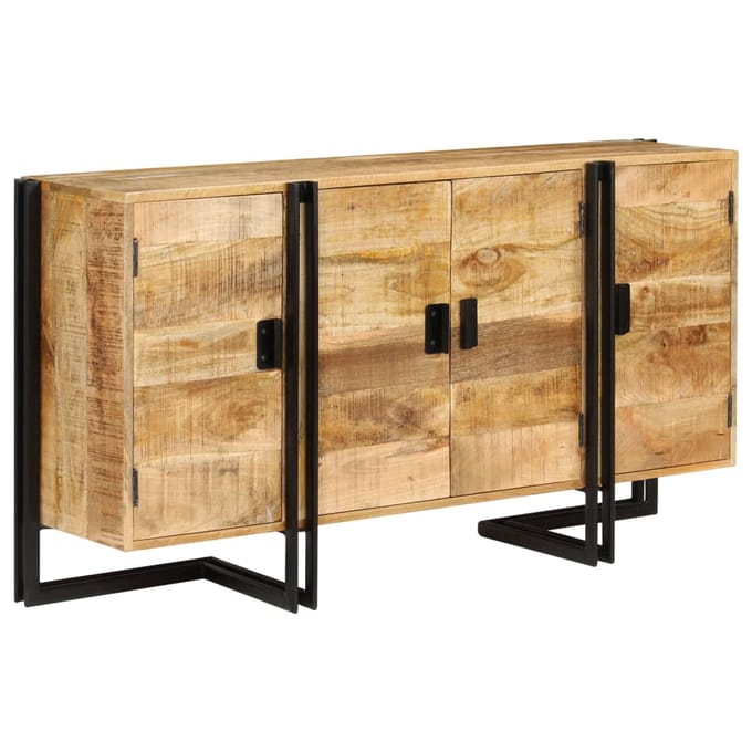 vidaXL - Dressoir - 150x40x80 - cm - massief - mangohout