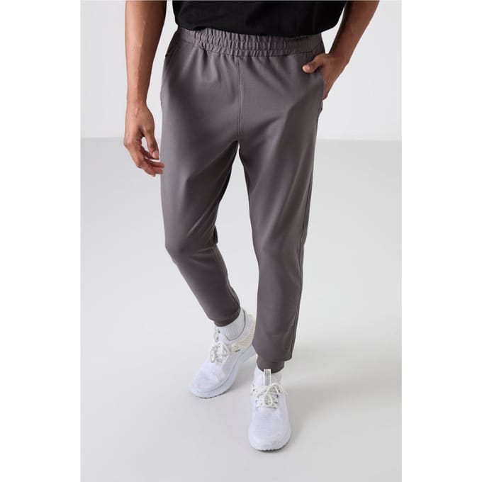 Heren Regular Fit Katoenmix Sweatpants