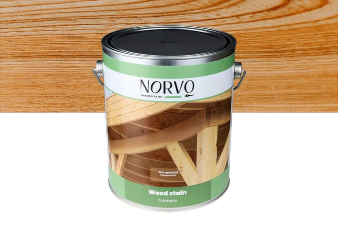 Wovar Norvo | Transparante Beits | 2,5 liter | Per Stuk