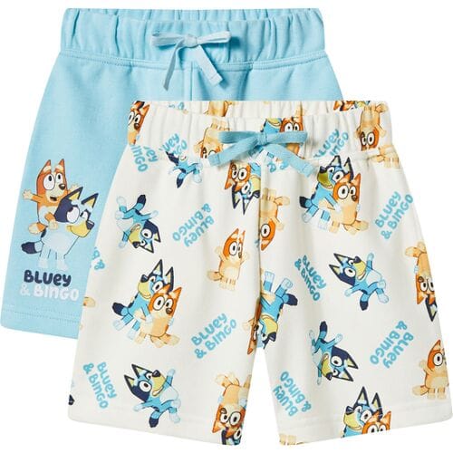 Lidl Set van 2 kinder shorts (Bluey, 98/104)