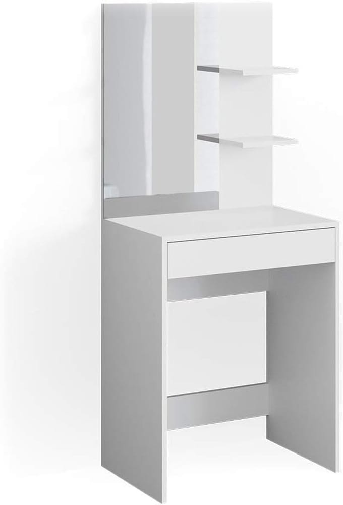 Make-uptafel met spiegel 60 cm - Stijlvol en praktisch voor schoonheid