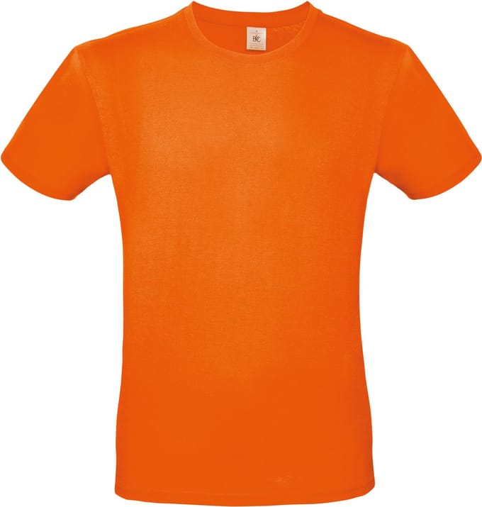 Classic E150 T-shirt B&C Collectie Oranje Maat M