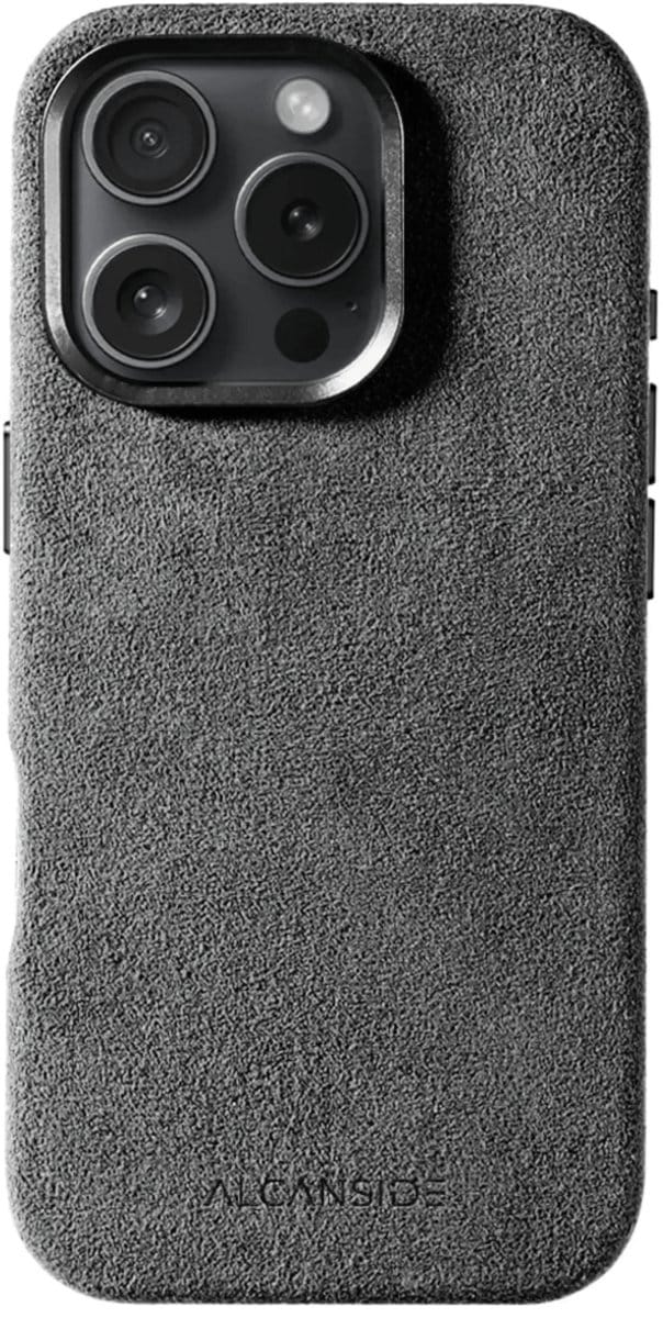 iPhone Alcantara Case - Nardo Gray