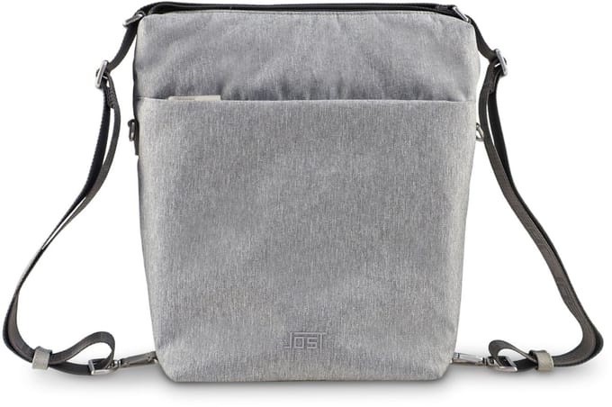 JOST schoudertas Bergen Shoulderbag Light Grey Lichtgrijs