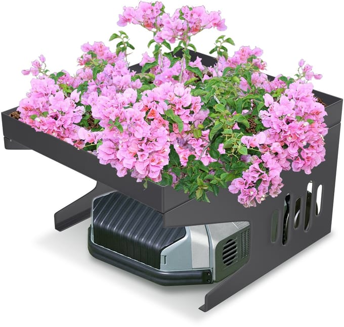 Robotmaaier Garage Metaal Carport Overkapping Schuilplaats Antraciet