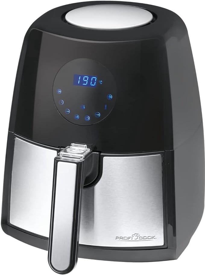 Hot air fryer 2.5 liter - 7 programma's - LED-display - 1500 W