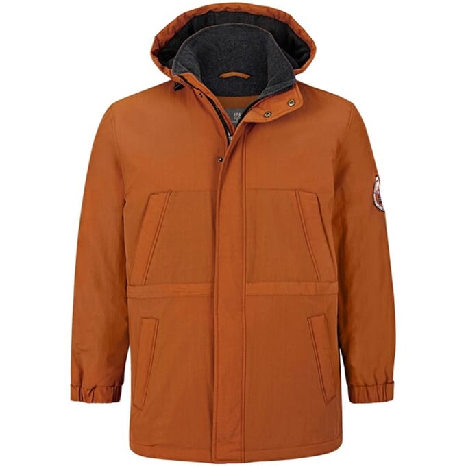 Jan Vanderstorm herren Functioneel Jack - 60 - oranje - Plus Size