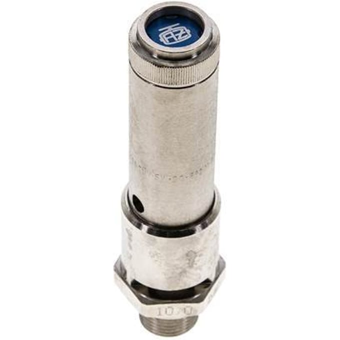 G 3/8'' vernikkeldMessing Vooringesteld Overdrukventiel 11 Bar DN 10 - SFL-BN-10-11-038