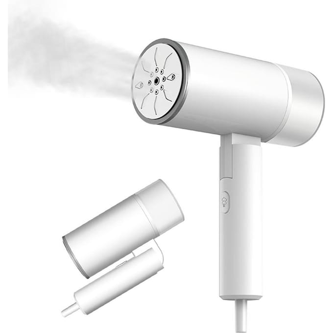 Handstomer voor kleding Horizontaal en verticaal stomen 1200 W 200 ml 20 seconden snelle opwarming UK Plug wit