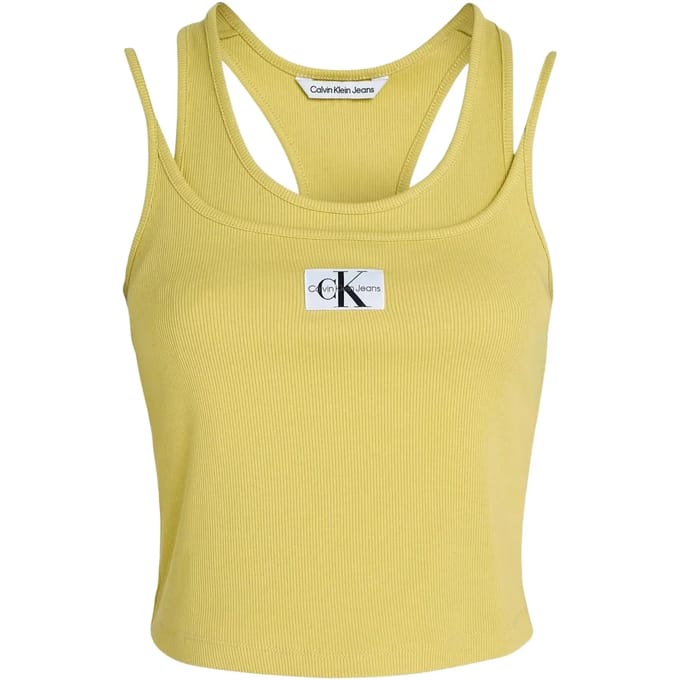 Calvin Klein Classic Ribbed Top voor dames