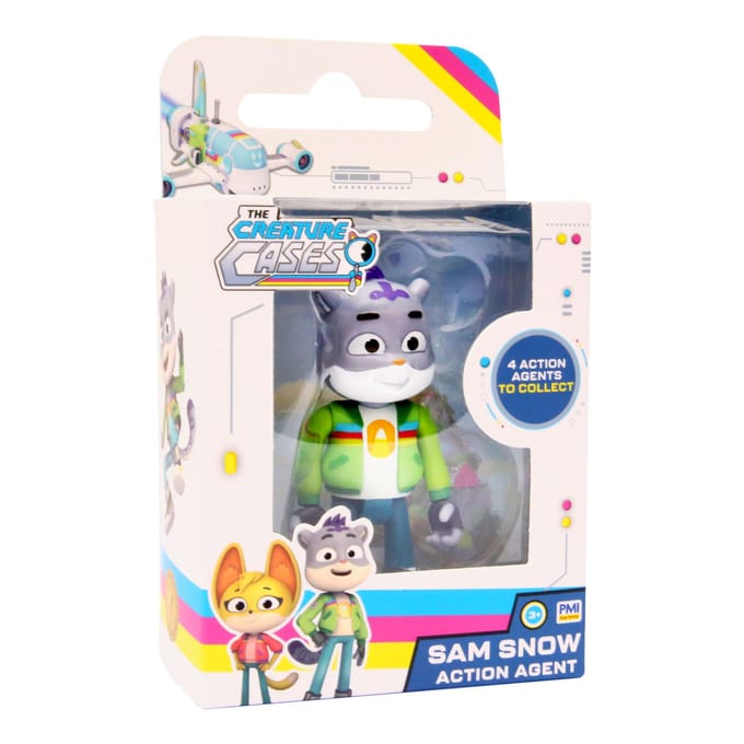 Boti actiefiguur speelgoed The Creature Cases Sam Snow 10 cm.