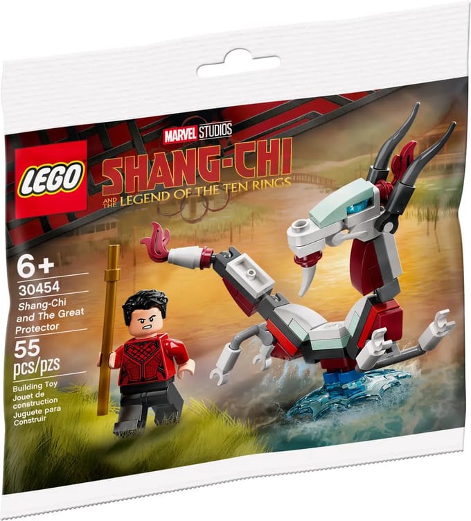 LEGO Marvel Super Heroes Shang-Chi and The Great Protector​ 30454, Bouwpakket, 6 jaar, Kunststof, 55 stuk(s)
