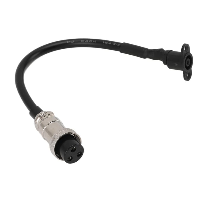 GX16 Luchtvaartconnector Kabel Veilige Verbinding Stabiele Stroomoverdracht Lichtgewicht Draagbaar Luchtvaart gray