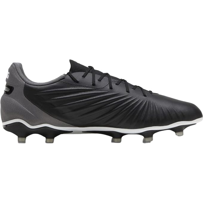 Puma Heren King Match Stevige Grond Voetbalschoenen (Zwart)