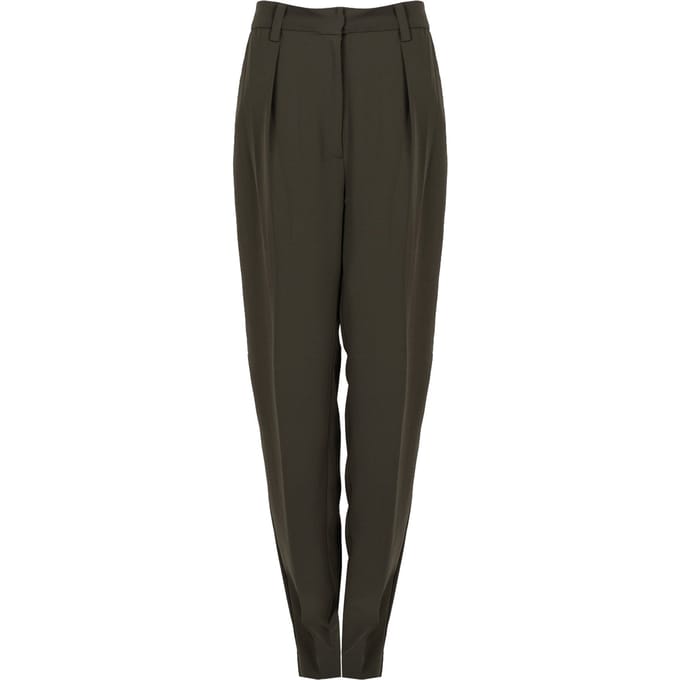 Pinko broek Pietra Vrouw groen