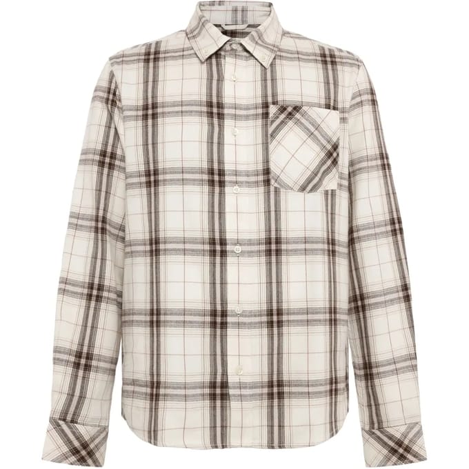 Flanellen shirt KnowledgeCotton Apparel Dune