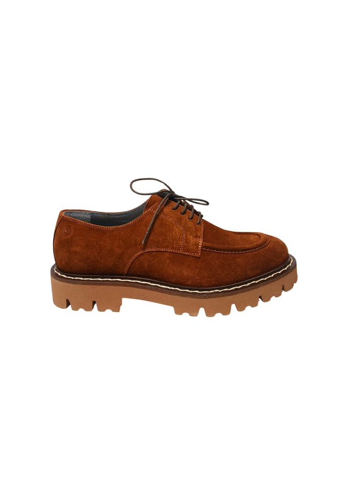 pb10264G9fcam204 Pollini Man Camoscio Brown
