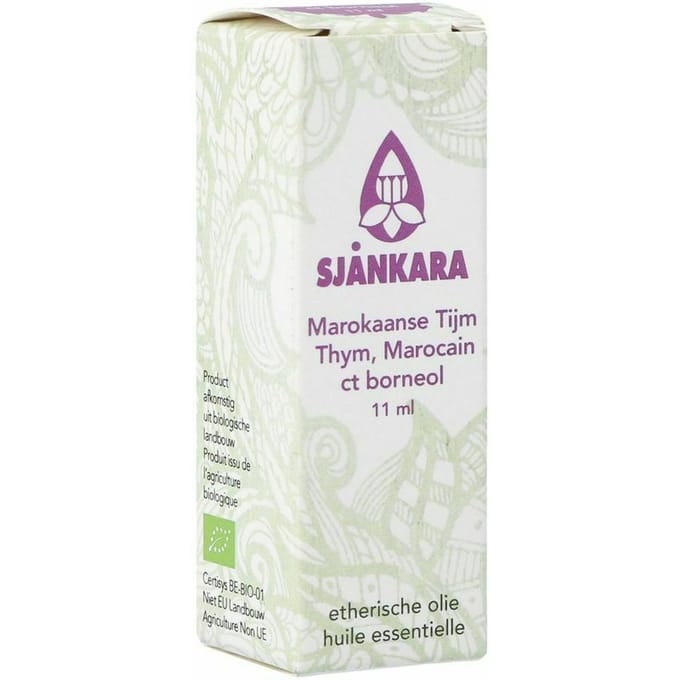 Sjankara Marokkaanse Tijm Ess. Olie Bio 11ml