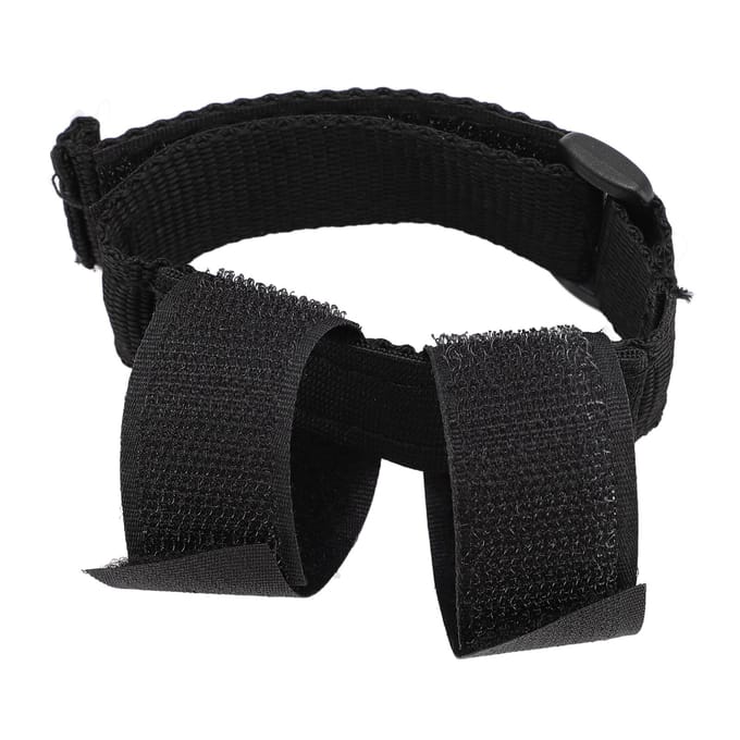 Gereedschap Verstelbare Houder Riem Antislip Polyester Lepel Vork Bestek Houder Riem Voor Assistentie black
