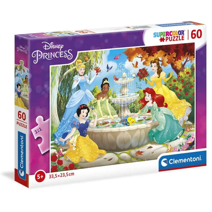 Clementoni Jigsaw Puzzle Super Color Disney Princess 60 pcs. 2D Puzzels