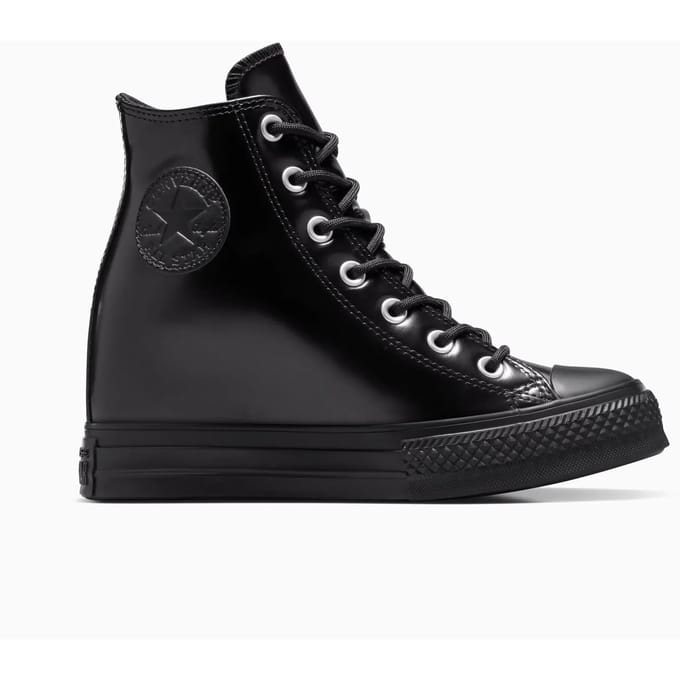 Leren damesschoenen Converse Chuck Taylor All Star Platform
