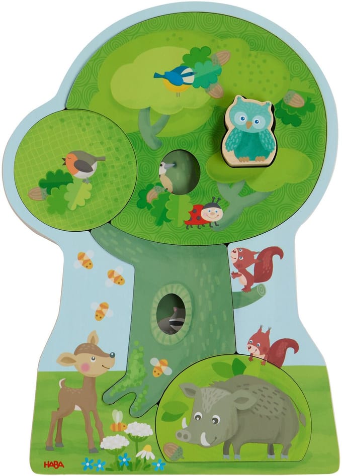 Haba | Houten Puzzel Bosdieren