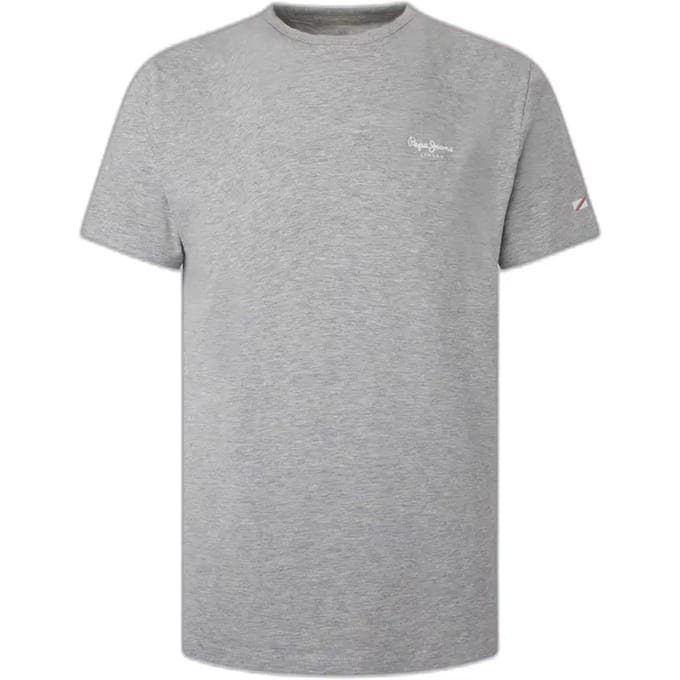 slim fit T-shirt van mix van katoen model 'ORIGINAL BASIC 3'