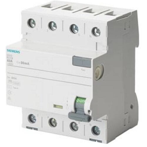 Siemens 5SV36448 5SV3644-8 Aardlekschakelaar A 40 A 0.3 A 400 V