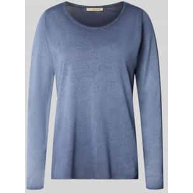 Longsleeve met ronde halsuitsnijding