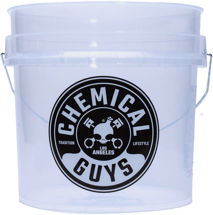 Chemical Guys Autowas Emmer 19 liter - Transparant