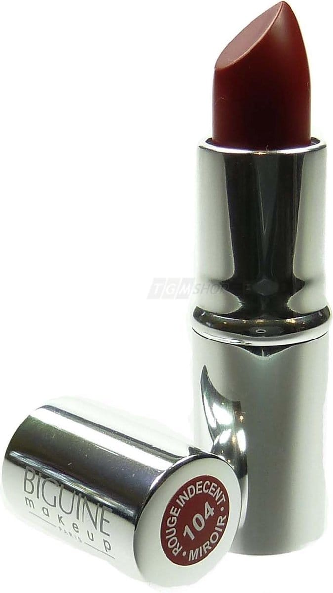 BIGUINE MAKE-UP PARIS Rouge a levres Miroir Rouge Indecent Lippenstift 3.5g