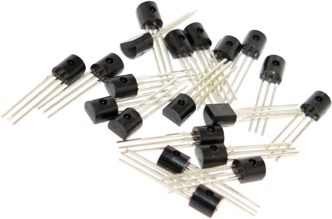 NPN Transistors - Componenten - Elektronica projecten - Veelzijdige schakelaar - 100 stuks - Niet van toepassing