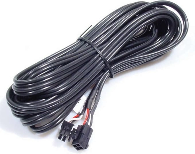 Aux extension cable voor 4 pin op audio2car 5 mtr.