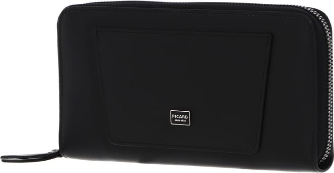 PICARD Portemonnee Passion 1 Zip Around Wallet Black Zwart