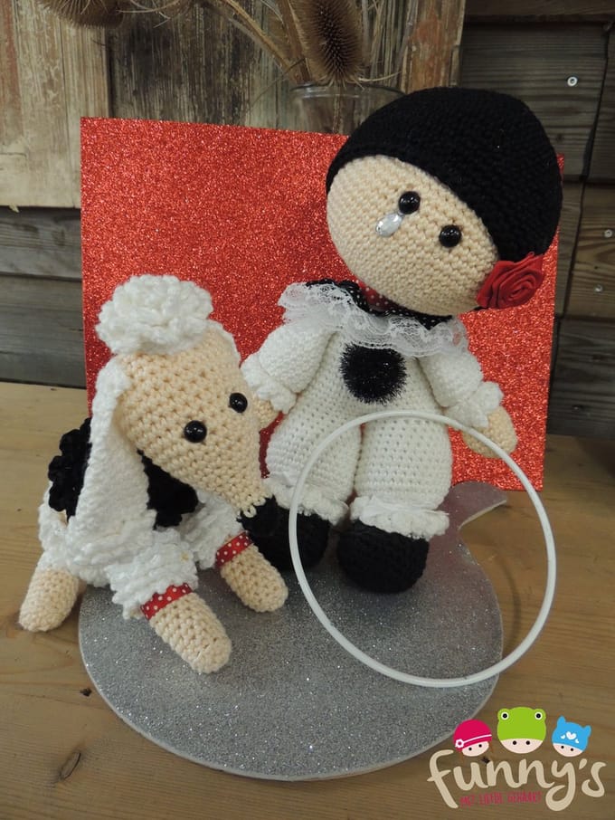 Haakpakket Funny Pierrot set