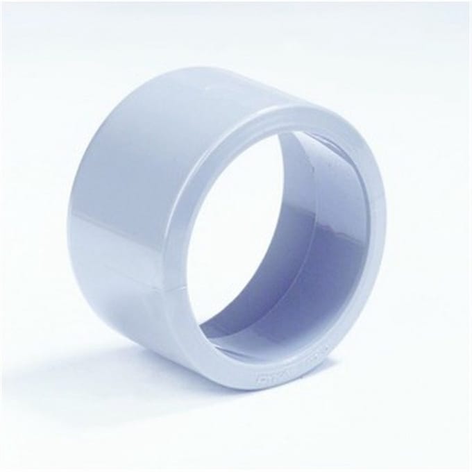 Dyka Inzetverloopring PVC grijs 100 x 70mm