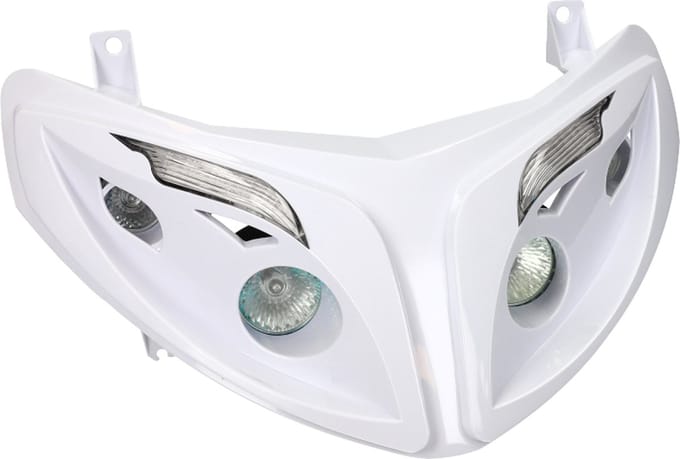 Koplamp wit voor Peugeot Speedfight 1 & 2