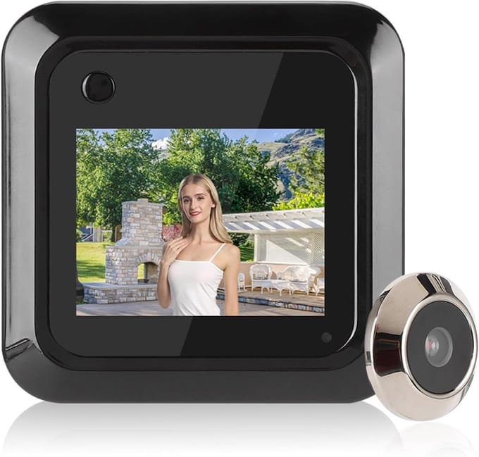 Slimme Deurspion met 2.4 Inch LCD Scherm voor Veiligheid