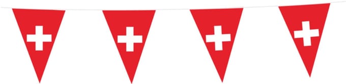 ESPA - Vlaggenlijn Zwitserse vlag 5 m