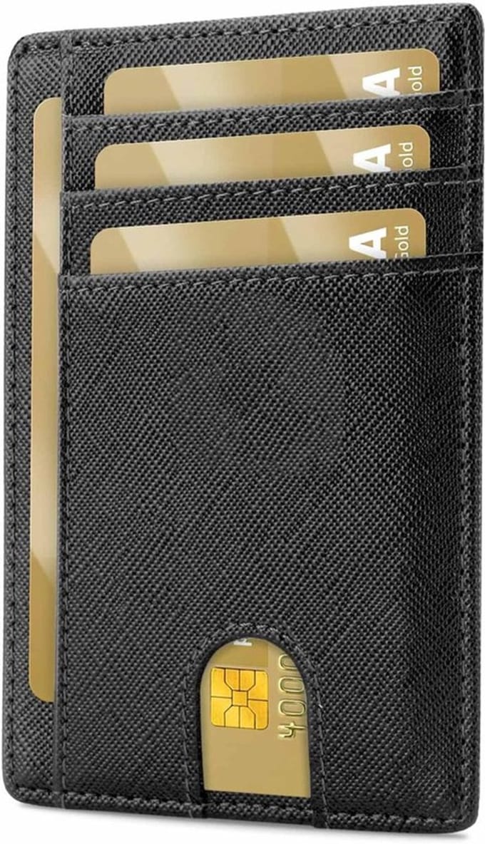 Dailygoods- Portemonnee Heren Slank - Minimalistische Kaarthouder met