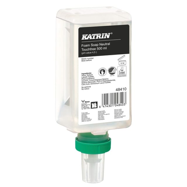 Handzeep Katrin Neutral schuim touchfree 500ml 48410