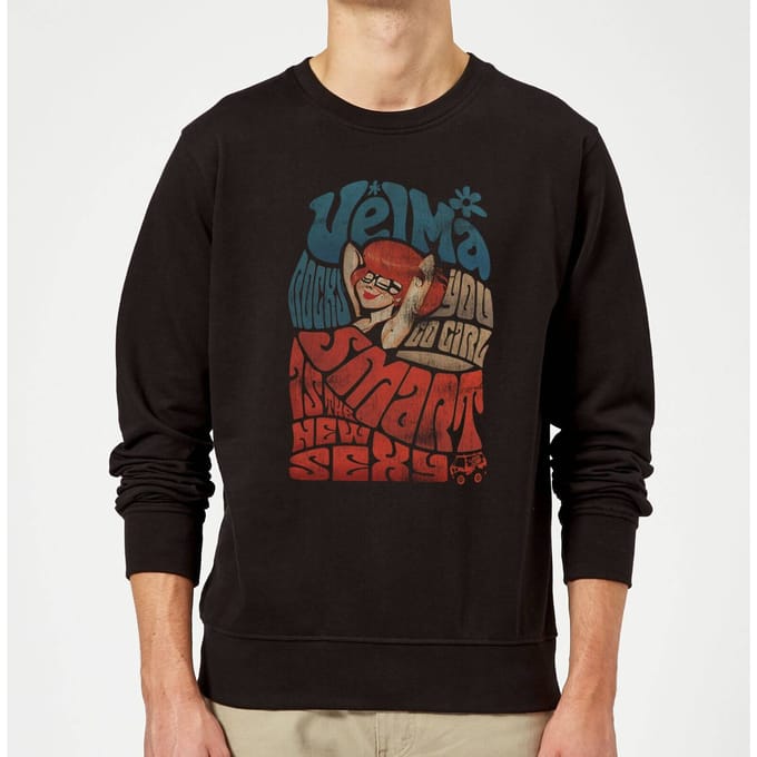 Scooby Doo Smart Is The New Sexy Sweatshirt - Black - S