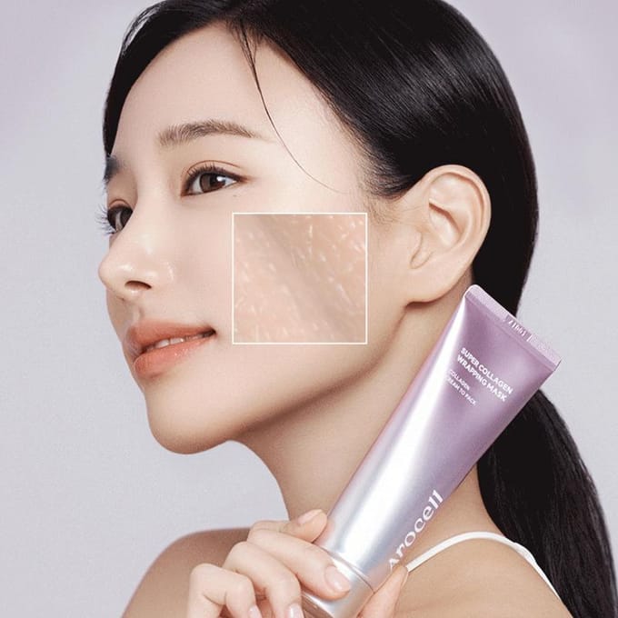[Arocell] Masque Enveloppant Super Collagène 80ml gray