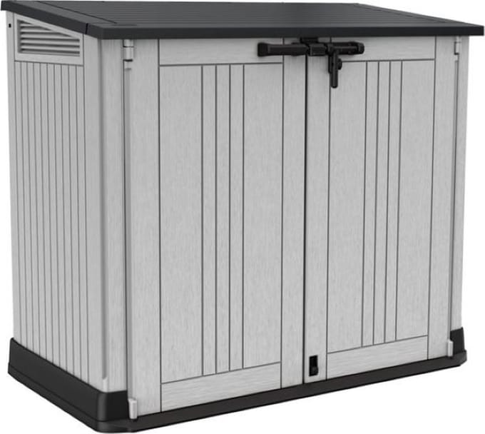 Keter Store It Out Nova Opbergbox - 880L - 132x71,5x113,5cm - Grijs