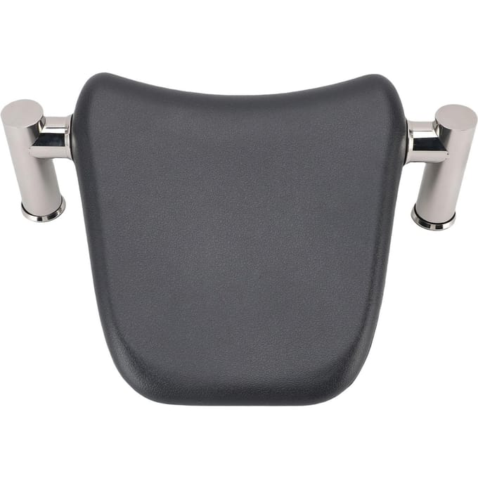 Badkussen Waterdicht voor Badkuip SPA Bad Roestvrij Staal Vervangbare Beugel met Accessoires gray